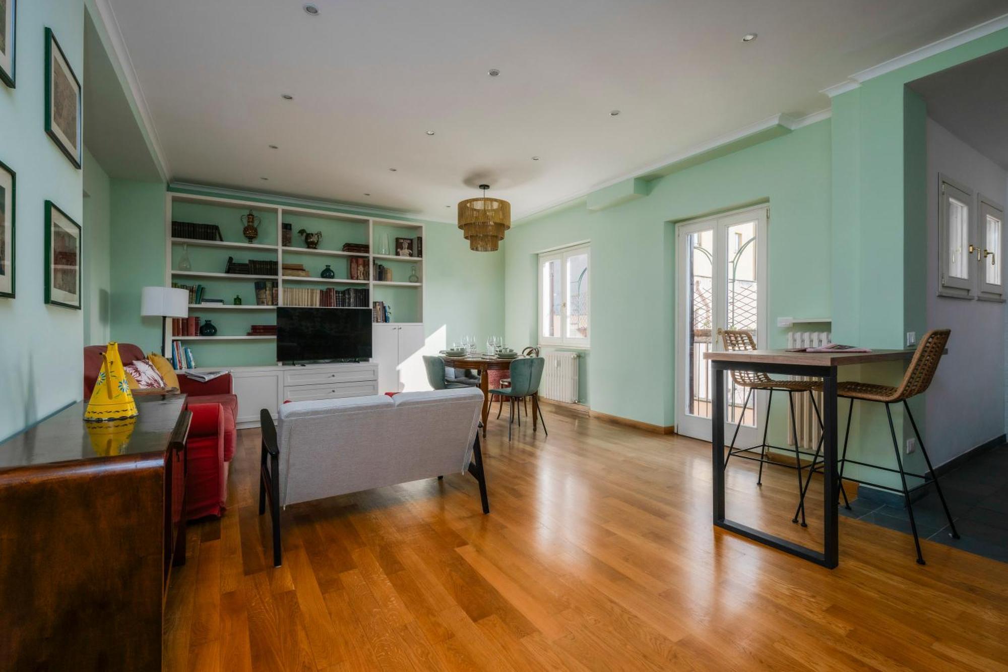 Apartamento Da Giorgio E Teresa - Attico Con Terrazza A Piazza Del Popolo Roma Exterior foto